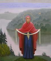 The Protection of the Mother of God (private collection)