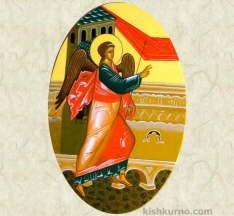 icon of the Annunciation to the Blessed Virgin Mary