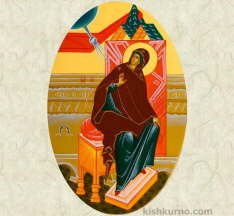icon of the Annunciation to the Blessed Virgin Mary